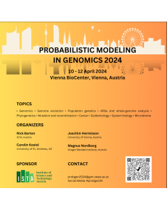 Probabilistic Modeling in Genomics 2024
